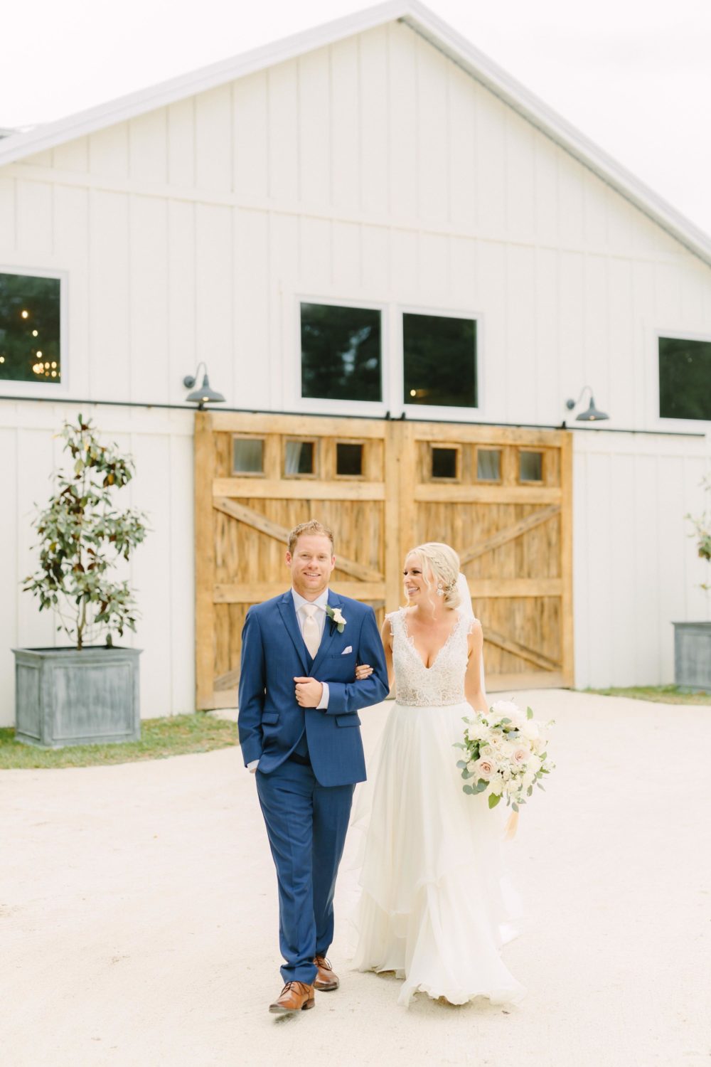 Bride and groom at The Mulberry New Smyrna